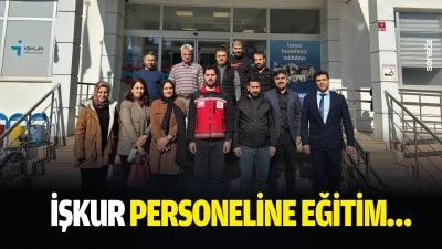İŞKUR personeline eğitim&hellip;