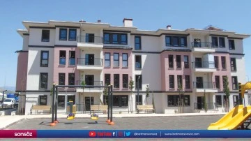 İslahiye'de afetzedeler Kurban Bayramı'na yeni evlerinde girecek
