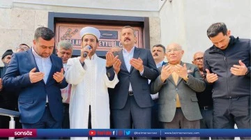 İslahiye'de cami t&ouml;renle ibadete a&ccedil;ıldı