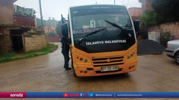 İslahiye'de toplu taşıma ara&ccedil;ları denetlendi