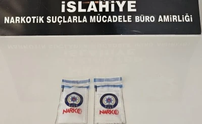 İslahiye'de uyuşturucu operasyonunda 2 ş&uuml;pheli yakalandı