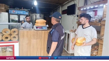 İslahiye'de zabıta ekipleri ekmek fırınlarında denetim yaptı
