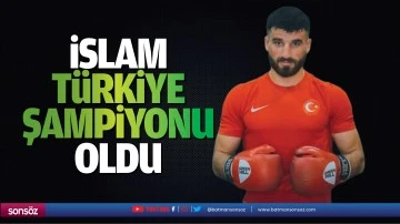 İslam, T&uuml;rkiye şampiyonu oldu