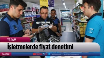 İşletmelerde fiyat denetimi