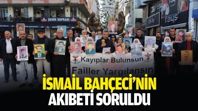 İsmail Bah&ccedil;eci&rsquo;nin akıbeti soruldu