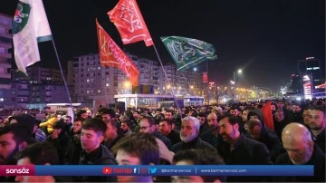 İsrail'in Gazze'ye saldırıları protesto edildi