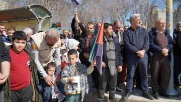 İsrail'in Gazze'ye y&ouml;nelik saldırıları protesto edildi