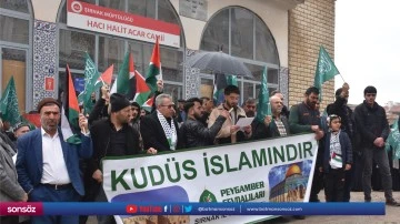 İsrail'in Gazze'ye y&ouml;nelik saldırılarına tepki