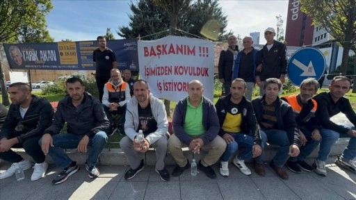 İstanbul Belediyesi &Ouml;n&uuml;nde İş&ccedil;ilerden Alkışlı Protesto