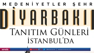 İstanbul&rsquo;da &ldquo;Diyarbakır Tanıtım G&uuml;nleri&rdquo; yapılacak