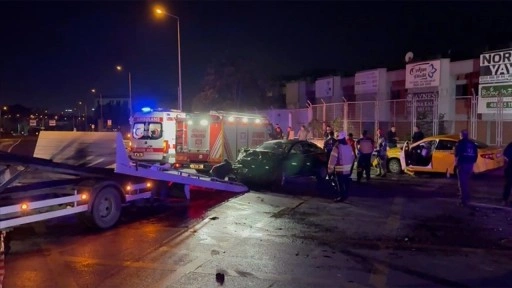 İstanbul'da Trafiği Fel&ccedil; Eden Kaza!