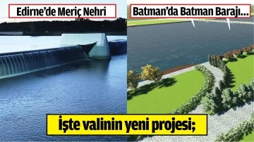 İşte valinin yeni projesi;