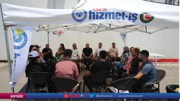 İşten &ccedil;ıkarılan iş&ccedil;ilerin eylemi s&uuml;r&uuml;yor