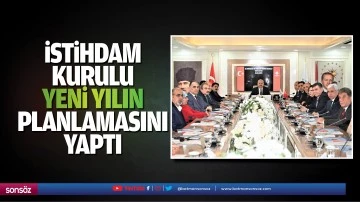 İstihdam kurulu, yeni yılın planlamasını yaptı