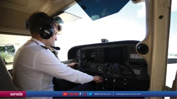 İstikbali g&ouml;klerde arayan pilot adayları Gaziantep'te yetişiyor
