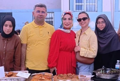 İstiklal İlkokulu&rsquo;nda şenlik gibi kermes&hellip;