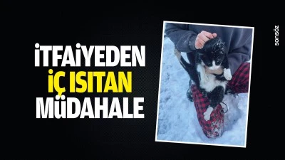 İtfaiyeden i&ccedil; ısıtan m&uuml;dahale