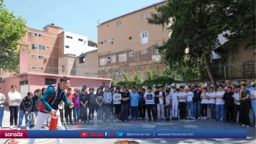 İtfaiyeden &ouml;ğrencilere uygulamalı eğitim