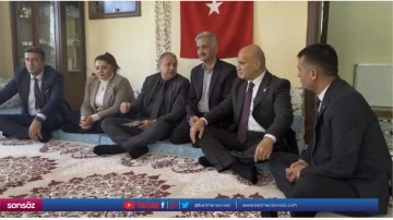 İYİ Parti heyeti ziyaretlerde bulundu