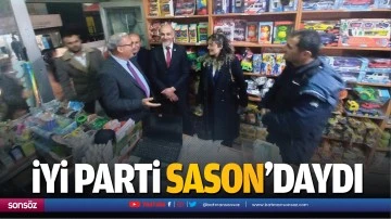 İyi Parti, Sason&rsquo;daydı