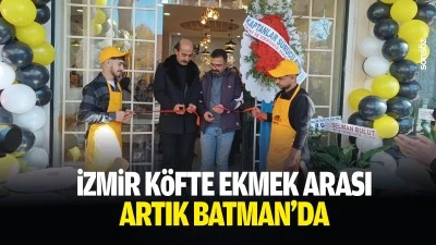 İzmir K&ouml;fte ekmek arası artık Batman&rsquo;da