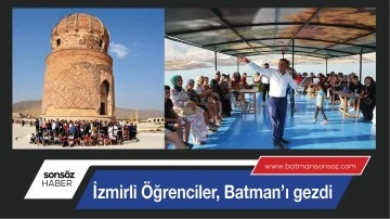 İzmirli &ouml;ğrenciler, batman&rsquo;ı gezdi