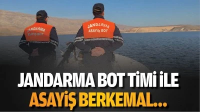Jandarma Bot Timi ile asayiş berkemal&hellip;