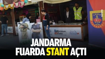 Jandarma, fuarda stant a&ccedil;tı