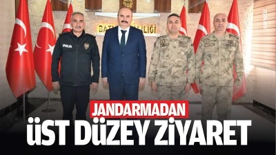 Jandarmadan &uuml;st d&uuml;zey ziyaret&hellip;