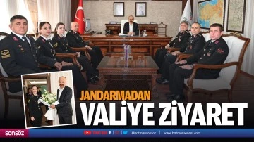 Jandarmadan valiye ziyaret&hellip;