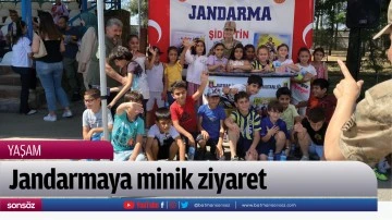 Jandarmaya minik ziyaret