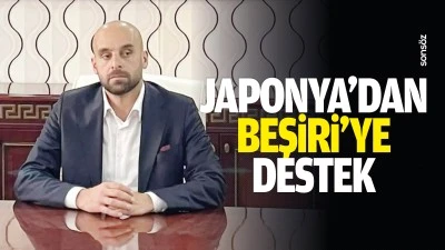 Japonya&rsquo;dan Beşiri&rsquo;ye destek