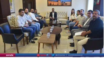 Jeoloji M&uuml;hendisleri Odası&rsquo;ndan Eş Başkan Hatun&rsquo;a ziyaret