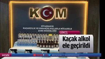 Ka&ccedil;ak alkol ele ge&ccedil;irildi