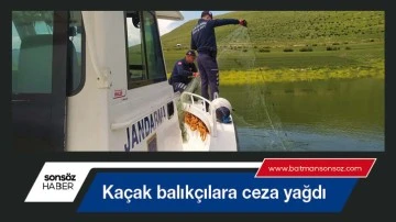 Ka&ccedil;ak balık&ccedil;ılara ceza yağdı