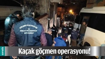 KA&Ccedil;AK G&Ouml;&Ccedil;MEN OPERASYONU!