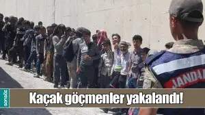 KA&Ccedil;AK G&Ouml;&Ccedil;MENLER YAKALANDI!