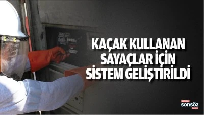 Ka&ccedil;ak kullanan saya&ccedil;lar i&ccedil;in sistem geliştirildi 
