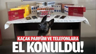 Ka&ccedil;ak parf&uuml;m ve telefonlara el konuldu!