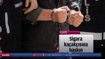 Sigara ka&ccedil;ak&ccedil;ısına baskın