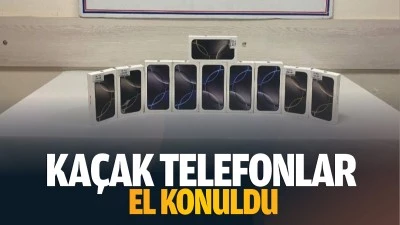 Ka&ccedil;ak telefonlara el konuldu