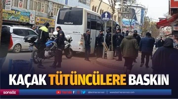Ka&ccedil;ak t&uuml;t&uuml;nc&uuml;lere baskın