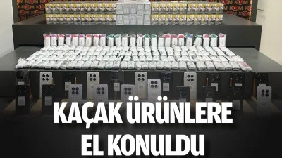Ka&ccedil;ak &uuml;r&uuml;nlere el konuldu