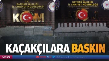 Ka&ccedil;ak&ccedil;ılara baskın