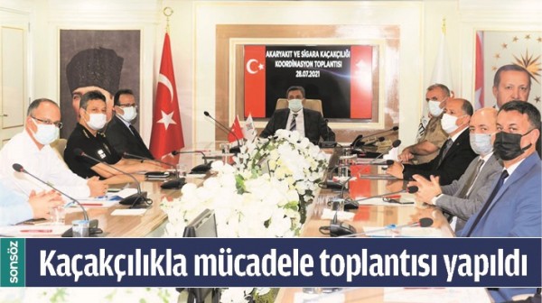 KA&Ccedil;AK&Ccedil;ILIKLA M&Uuml;CADELE TOPLANTISI YAPILDI