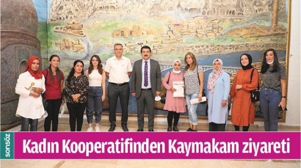 KADIN KOOPERATİFİNDEN KAYMAKAM ZİYARETİ
