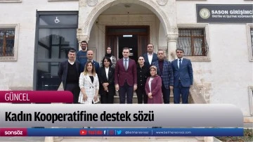 Kadın Kooperatifine destek s&ouml;z&uuml;
