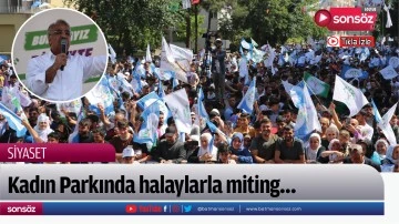 Kadın Parkında halaylarla miting&hellip;