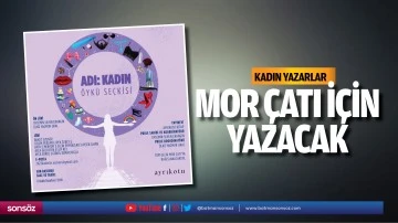 Kadın yazarlar, Mor &Ccedil;atı i&ccedil;in yazacak