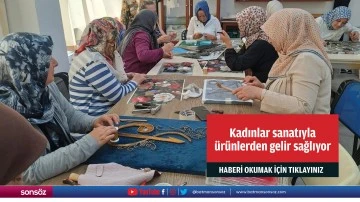 Kadınlar filografi sanatıyla yaptıkları &uuml;r&uuml;nlerden gelir sağlıyor